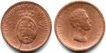 Продать Монеты Дания 3 скиллинга 1812 Медь