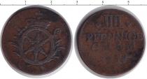 Продать Монеты Майнц 4 пфеннига 1766 Медь