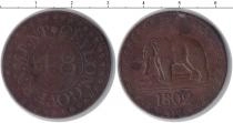 Продать Монеты Цейлон 1/48 риксдоллара 1802 Медь