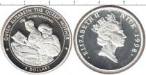 Продать Монеты Ниуэ 2 доллара 1998 Серебро