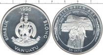 Продать Монеты Вануату 50 вату 1996 Серебро