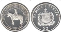 Продать Монеты Самоа 2 тала 1997 Серебро