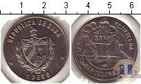 Продать Монеты Куба 1 песо 1992 Медно-никель