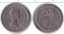 Продать Монеты ЮАР 3 пенса 1964 Медно-никель