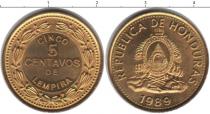 Продать Монеты Гондурас 5 сентаво 1989 