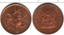 Продать Монеты ЮАР 1/2 пенни 1977 Медь