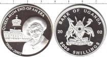 Продать Монеты Уганда 2000 шиллингов 2002 Серебро