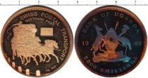 Продать Монеты Уганда 2000 шиллингов 1993 Серебро