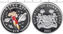 Продать Монеты Сьерра-Леоне 10 долларов 2003 Серебро