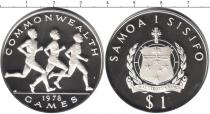 Продать Монеты Самоа 1 тала 1978 Серебро