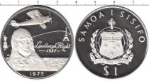 Продать Монеты Самоа 1 тала 1977 Серебро