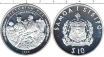 Продать Монеты Самоа 10 тала 1996 Серебро