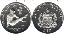 Продать Монеты Самоа 10 тала 1994 Серебро