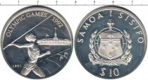 Продать Монеты Самоа 10 тала 1991 Серебро