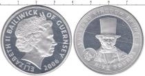 Продать Монеты Гернси 5 фунтов 2006 Серебро