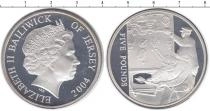 Продать Монеты Остров Джерси 5 фунтов 2004 Серебро