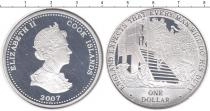 Продать Монеты Острова Кука 1 доллар 2007 Серебро