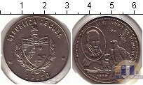 Продать Монеты Куба 1 песо 1989 Медно-никель
