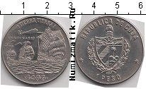 Продать Монеты Куба 1 песо 1989 Медно-никель