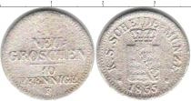 Продать Монеты Саксония 1 грош 1855 Серебро
