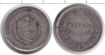 Продать Монеты Сальвадор 20 сентаво 1892 Серебро
