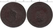 Продать Монеты Ангола 1/2 макуты 1814 Медь