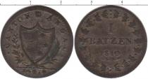 Продать Монеты Швейцария 1 батзен 1810 