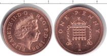 Продать Монеты Великобритания 1 пенни 1989 Медь