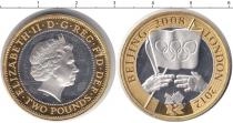 Продать Монеты Великобритания 2 фунта 2012 Биметалл
