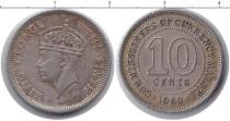 Продать Монеты Малайзия 10 центов 1950 Медно-никель