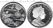 Продать Монеты Остров Мэн 1 крона 2004 Серебро