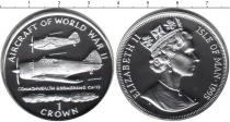 Продать Монеты Остров Мэн 1 крона 1995 Серебро