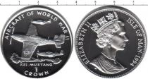 Продать Монеты Остров Мэн 1 крона 1995 Серебро