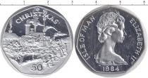Продать Монеты Остров Мэн 50 пенсов 1984 Серебро
