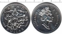 Продать Монеты Канада 1 доллар 1969 Серебро