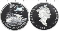 Продать Монеты Канада 20 долларов 2001 Серебро