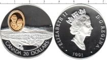 Продать Монеты Канада 20 долларов 1991 Серебро
