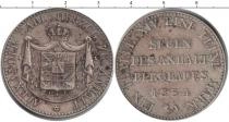 Продать Монеты Ангальт 1 талер 1834 Серебро