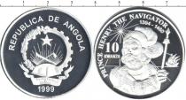 Продать Монеты Ангола 10 кванза 1999 Серебро
