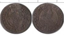 Продать Монеты Польша 1 крейцер 1701 Медь