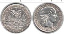 Продать Монеты Гаити 50 сентим 1890 Серебро