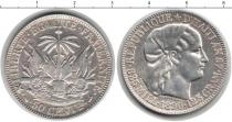 Продать Монеты Гаити 50 сентим 1890 Серебро