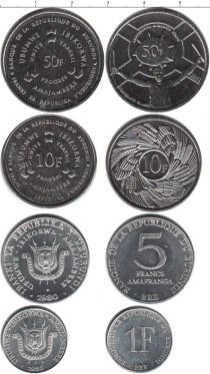 Продать Наборы монет Бурунди Бурунди 1980-2011 0 