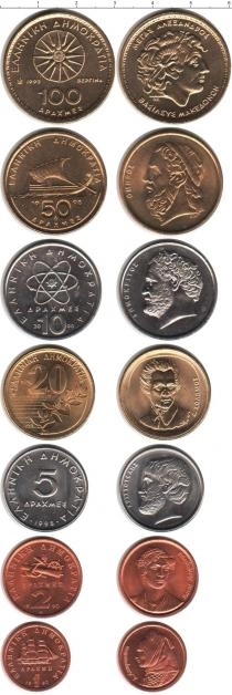 Продать Наборы монет Греция Греция 1990-2000 0 