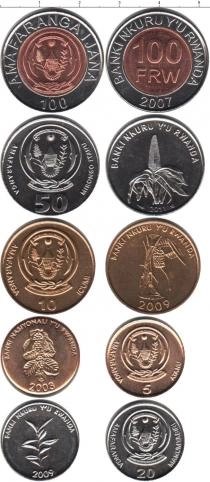 Продать Наборы монет Руанда Руанда 2003-2011 0 