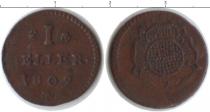 Продать Монеты Шаумбург-Липпе 1 хеллер 1809 Медь