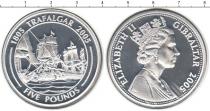 Продать Монеты Гибралтар 5 фунтов 2005 Серебро