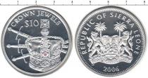 Продать Монеты Сьерра-Леоне 10 долларов 2006 Серебро