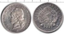 Продать Монеты Аргентина 1 песо 1882 Серебро