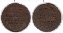 Продать Монеты Гослар 1 пфенниг 1734 Медь